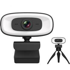 Webcams Grosband PC-C10 4K Webcam Conference PC Webcam Autofocus USB Web Camera Laptop Desktop for Office Meeting Home With MIC 1080P Full HD