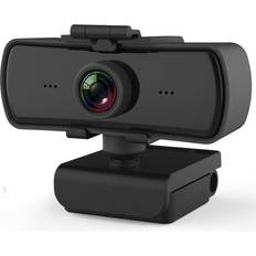 Tianci 1080P Up To 2K Web Camera, HD Webcam with Microphone & Privacy Cover, USB Computer Camera, Wide Angle Webcam