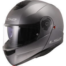 LS2 Åpningshjelm FF908 Strobe II - Matt Titanium Herre