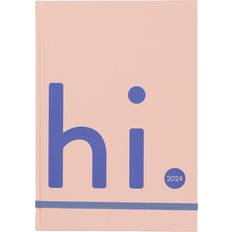 Design Letters 2024 Danish Book Calendar with 144 Stickers