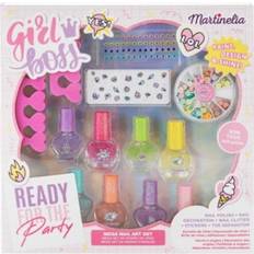 Aquarius MARTINELIA SUPER GIRL MEGA NAIL ART SET, Glitzer