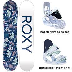 Snowboards Roxy Poppy Package Poppy 2024 Conjunto Snowboard estampado uni