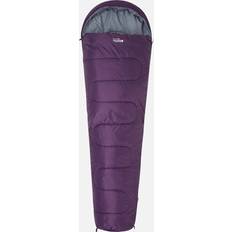 Purple Sleeping Bags Mountain warehouse One Size, Purple Unisex Adult Basecamp 250 Summer Mummy Sleeping Bag