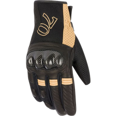 Damen Motorradhandschuhe Segura Motorradhandschuhe Sommer Frau russell Noir Damen