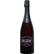 Roséweine Luc Belaire Rare Rosé französischer Schaumwein aus 3 klassischen Rebsorten, 12,5 % Vol, Cuvée mit Aromen von roten Früchten & Kirschblüte, 0,75 l