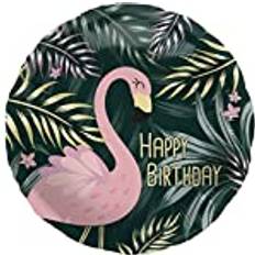 Tropical Balloons Folat Folienballon Geburtstag Tropical Flamingo 45 cm