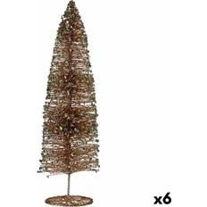 Beige Árboles de Navidad Natural 10 x 40 x 10 cm - Krist+ Árbol de Navidad