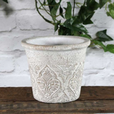 Pots, Plants & Cultivation Antique Baroque Indoor Plant Pot Dia