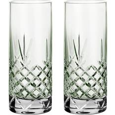 Frederik Bagger Crispy Highball Emerald Drinksglas 37cl 2stk