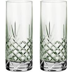 Vert Verres Frederik Bagger Crispy Highball Green Drink Glass 37cl 2pcs