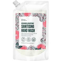 Organic Hand Washes Collective, Antibacterial Grapefruit & Geranium, Liquid Hand Soap Refill, Eco-Friendly, Wash