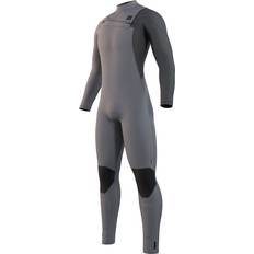 Herre Våddragter på tilbud Mystic Marshall Fullsuit 3/2mm Fzip M Light Grey