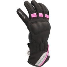 Pink Motorcykelhandsker Richa MC-Handsker Torch Sort/Pink Dame