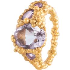 Moonlit Secret Ring - Gold/Amethyst