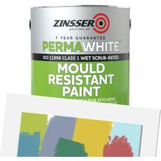 Zinsser Blue Paint Zinsser Perma-White Interior RAL 5010 Gentian Blue 5L