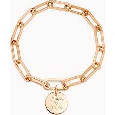 Merci Maman Personalised Love Links Bracelet