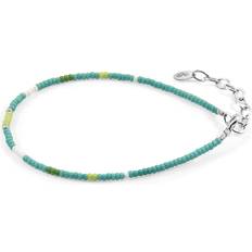 Green Green Layla Silver and Miyoko Glass Bracelet