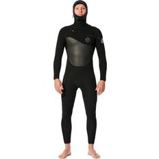 Rip Curl Mens 2023 Flashbomb 5/4mm Chest Hooded Wetsuit
