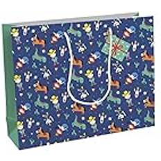 Papiers cadeaux Clairefontaine 28782-6C Geschenktüte shopping 37,3x11,8x27,5 cm, 210g, 1 Stück, Superheld