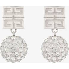 Crystal Earrings Givenchy Crystal Ball Drop Earrings Wo - Grey