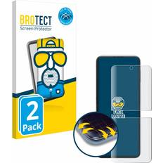 Brotect Full-Cover Displayschutz Matt 2 Stück, Galaxy Z Flip 5 Smartphone Schutzfolie
