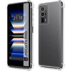 TuMundoSmartphone Tumundosmartphone Transparent silikonfodral för Xiaomi Poco F5 Pro 5G