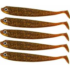 Fiskeutrustning Fladen Guddi shad 10cm, 8g 5-pack Motoroil