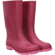 PVC Children's Shoes Mountain warehouse Childrens/Kids Plain Wellington Boots Purple