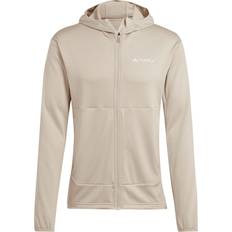 adidas Terrex Terrex Xperior Light Fleece Hooded Jacket Fleece jacket M, sand