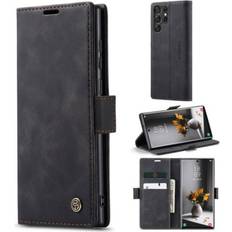 CaseMe Retro Lompakkokotelo Samsung Galaxy S23 Ultra
