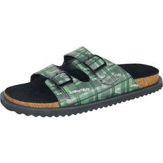 Dame - Multifargete Sandaler Harry Potter Sandal Slytherin til Damer flerfarget