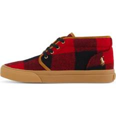 Polo Ralph Lauren Uomo Stivali Polo Ralph Lauren Buffalo Check Wool Chukka Rob - Roy, Male