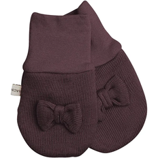 Schleife Fäustlinge Racing Kids Baby Mittens without Thumb with Bow Red Grape XS/0-6 mo XS/0-6 mo