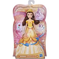 Disney Princess Style Surprise Belle modedocka med 10 mode och tillbehör, dolda överraskningar leksak för flickor från 3 år och uppåt