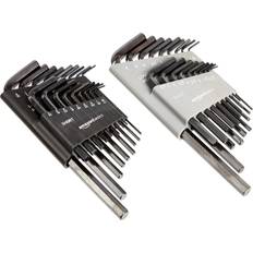 Amazon Basics 36-Piece Allen Wrench/Hex Key Set Inch/SAE