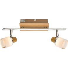 Holz Spotlights Globo Holz leuchte Spotlight