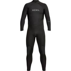 Xcel 2023 Mens Axis 4/3mm Back Zip Wetsuit Black