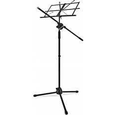 Boom mic Gear4music Boom Mic Stand with Music Stand by Gear4music