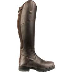 Women Riding Shoes Ventura Leather Riding Boots Dark Brown