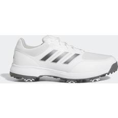 Parhaiten_arvioitu Golfkengät Adidas Tech Response 3.0 Wide Golf Shoes - Cloud White/Dark Silver Metallic