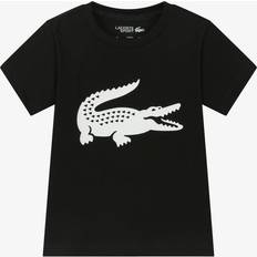 Lacoste Kids' SPORT Tennis Technical Jersey Oversized Croc T-shirt years Black