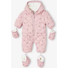 Polyester Jumpsuits Vertbaudet Babypakje Met Wanten En Babyschoentjes - Zachtpaars