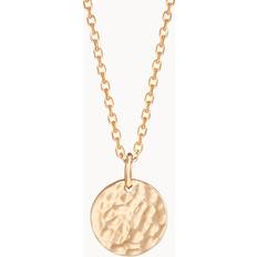 Beige - Women Necklaces Merci Maman Personalised Hammered Disc Necklace