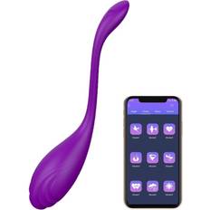 Chronus APP Control Love Egg Vibrator, USB Charging, Waterproof Vibrating Bullet Vibrator