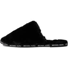 Michael Kors Zapatillas Michael Kors Frieda Faux Fur Slippers Black