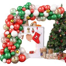 Latex Party Decorations Tlily Party Decorations Christmas Set 87-pack