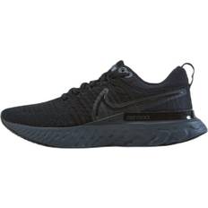 Nike React Infinity Run Flyknit W Black/black-black-iron Grey, Female, Sko, Løbesko, Løb, Sort, 37,5