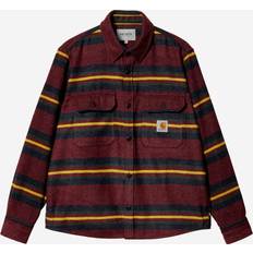 Carhartt WIP Overshirt Oregon Starco Stripe/Bordeaux