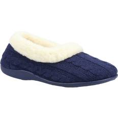 Blue - Women Slippers Fleet & Foster Navy Sarina Slipper