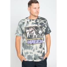 Queen Killer Dip Dye Wash Fashion T Shirt Grey